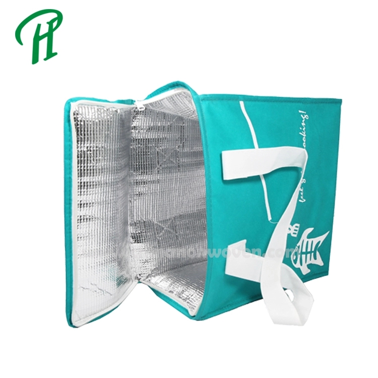 Chiller Non Woven Insulated Seafood Frozen Food De