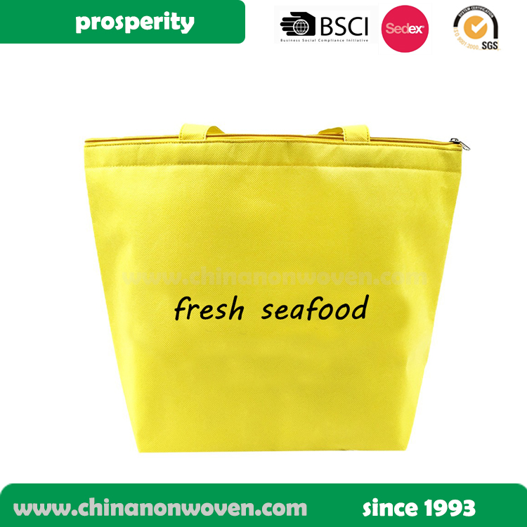 recycle fresh seafood cooler bag, frozen food deli