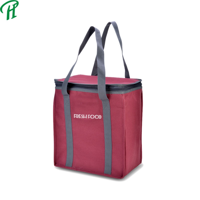 Colorful Aluminum foil Insulated Cooler Bag Non Wo