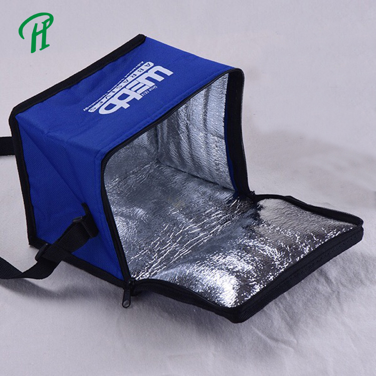 Promotion aluminum foil insulated cooler bag for c